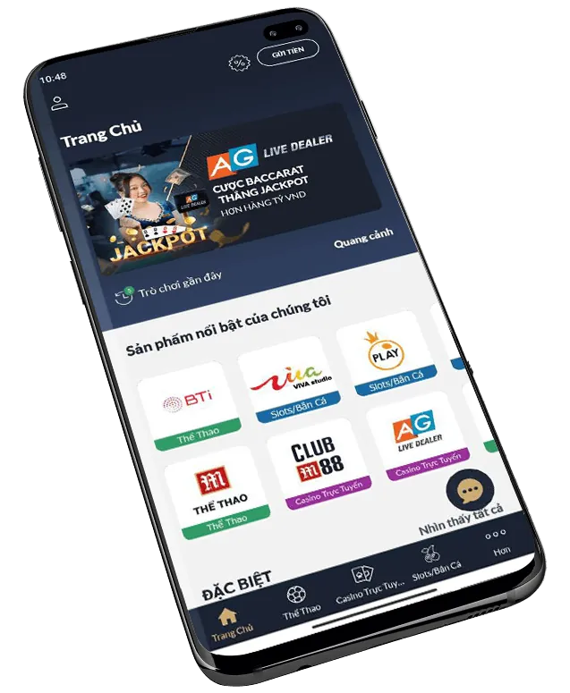 Giao diện Mana88 iOS thân thiện